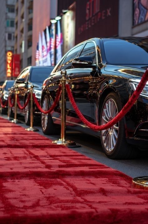Schwarze Luxuslimousinen von Drive 57 für VIP-Events und Business Chauffeurservice in Berlin